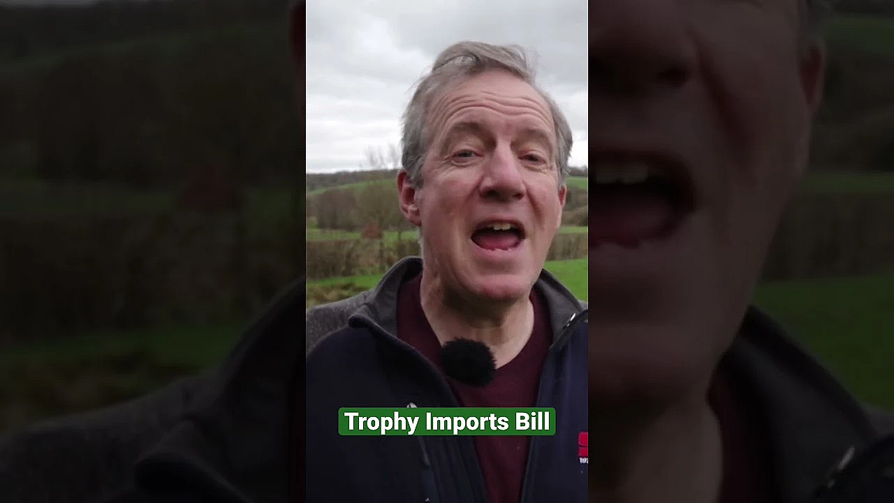 Trophy Imports Bill In 60 Secs #trophyhunter