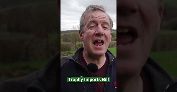 Trophy Imports Bill In 60 Secs #trophyhunter