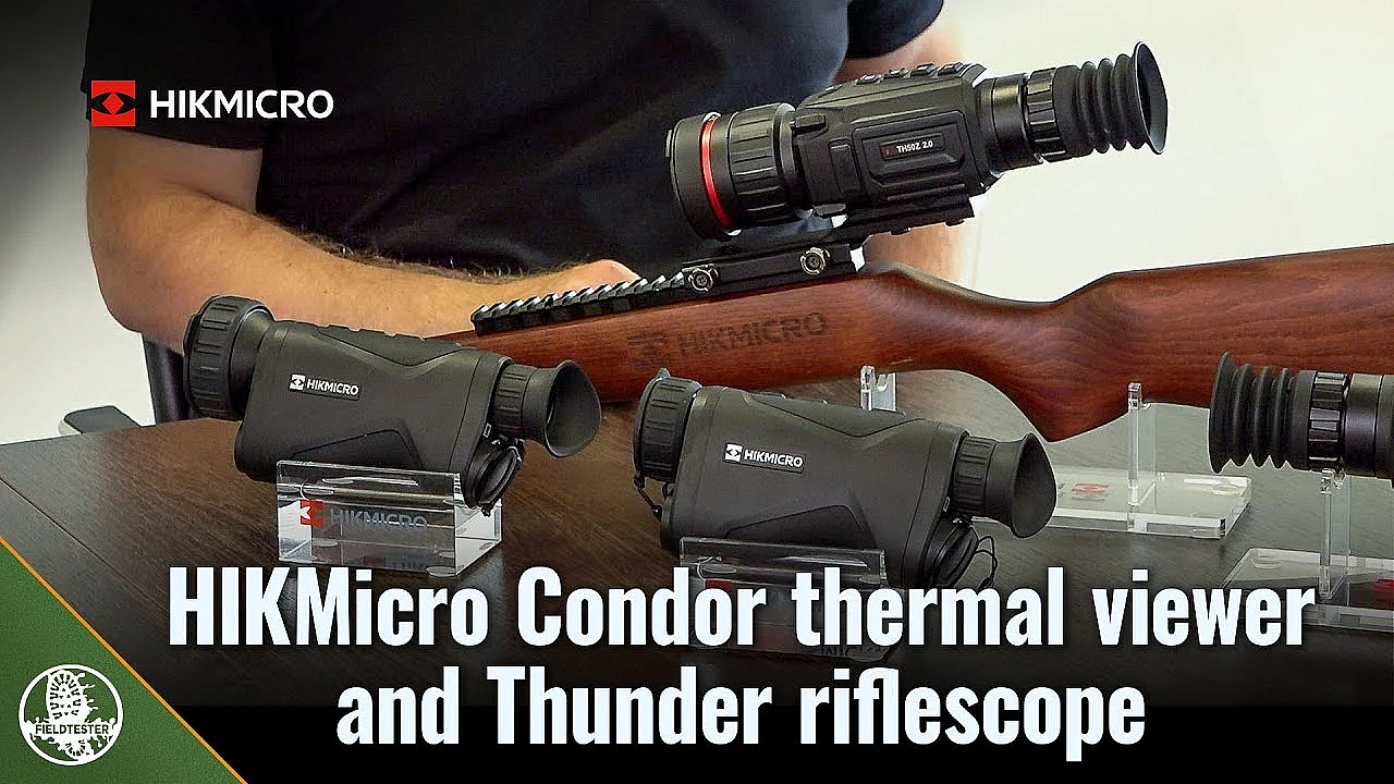 Latest Thermal Gear From Hikmicro: Condor Viewer &amp; Thunder Riflescope
