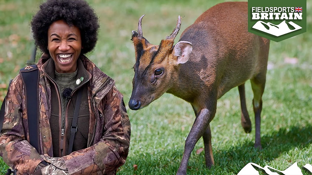 Nicole Moore Shoots Her First Muntjac