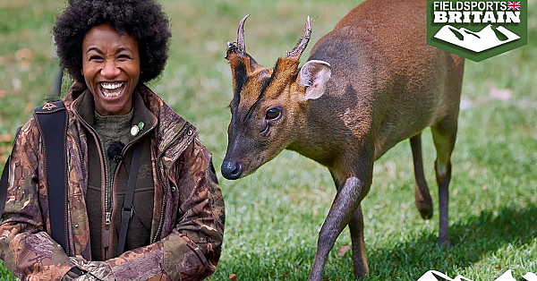 Nicole Moore Shoots Her First Muntjac