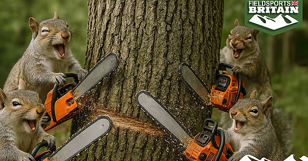 Squirrel Chainsaw Massacre