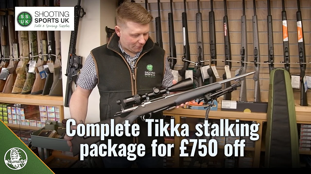 Tikka Superlite Stalking Package Set Up And Ready To Go