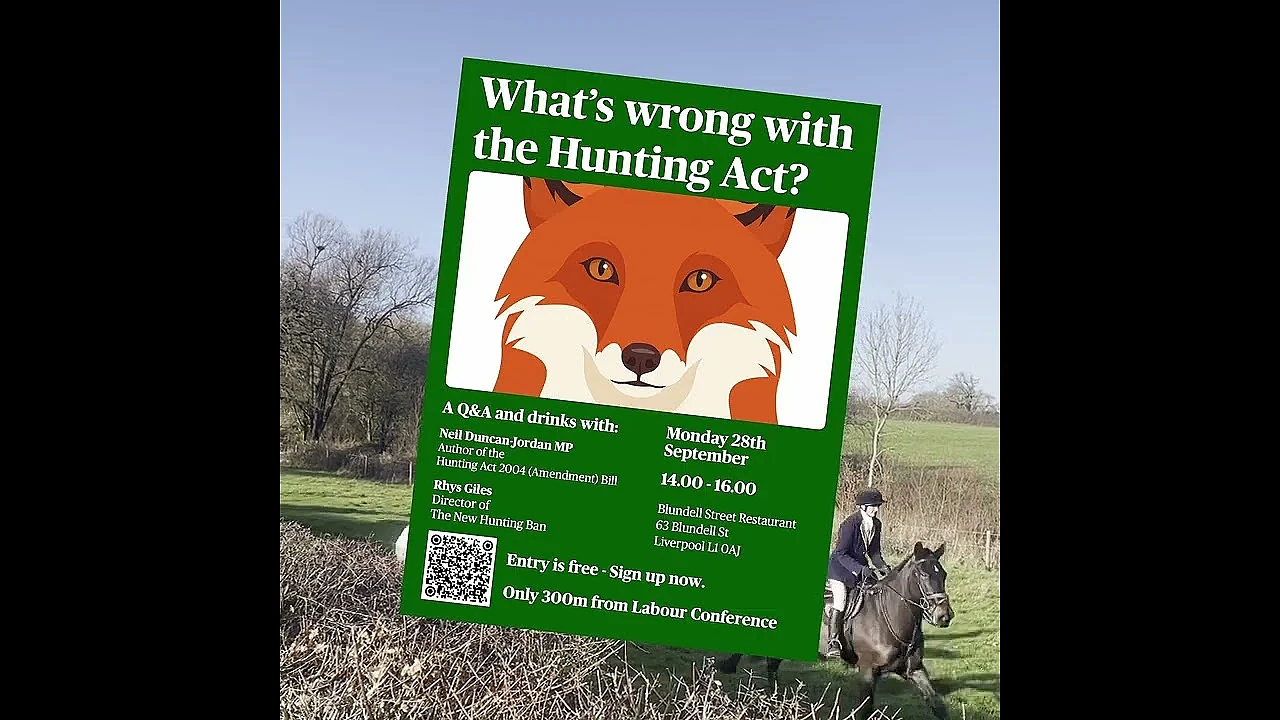 Hunting-law campaign heads to Labour conference
