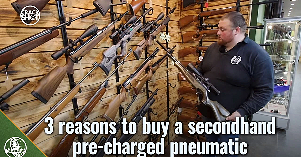 Three Reasons To Buy A Secondhand Pcp Airgun