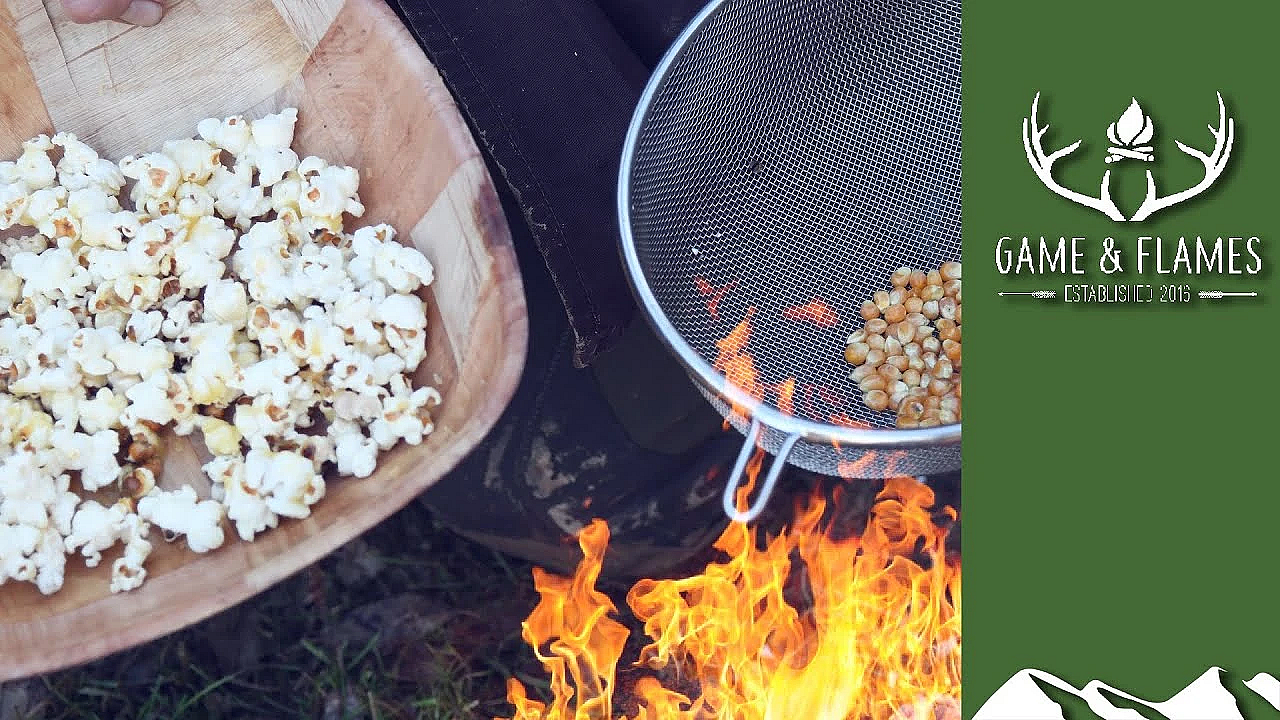 Campfire Popcorn - Recipe