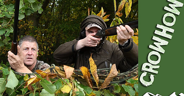 Decoying Pigeons Over November Maize - Crowhow