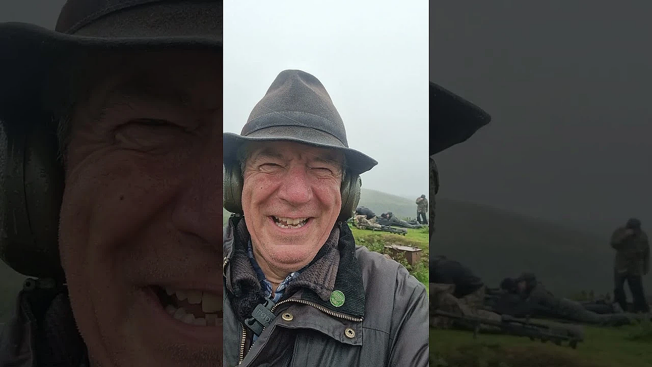 Charlie Joins Professionally Trained Military Snipers At Long Reach Tactical On Bodmin Moor.