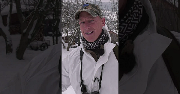 Hunting Huge Red Deer In The Snows Of #poland