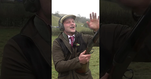 Dawn Goose Flight  #fieldsportsbritain