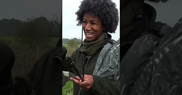 Shooting Girl With An Afro #fieldsportsbritain