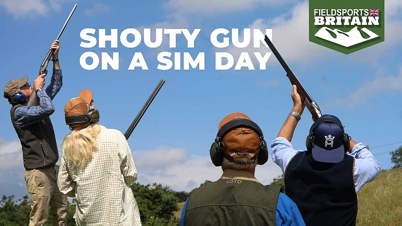 Shouty gun on a sim day