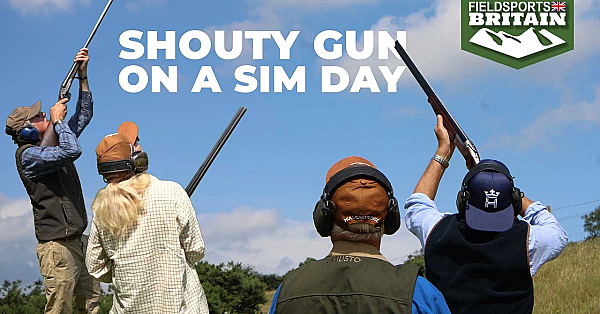 Shouty gun on a sim day
