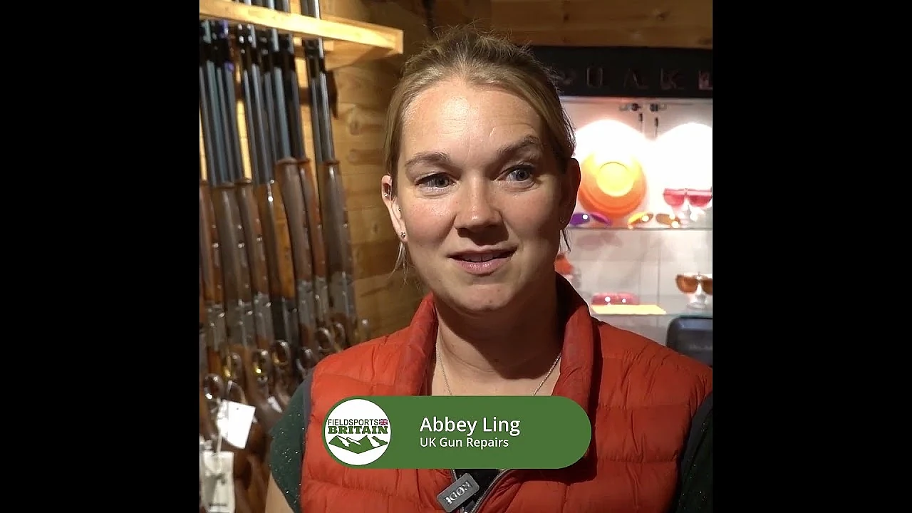 From winning medals to running a gunshop! Abbey Ling takes over Somerset’s UK Gun Repairs