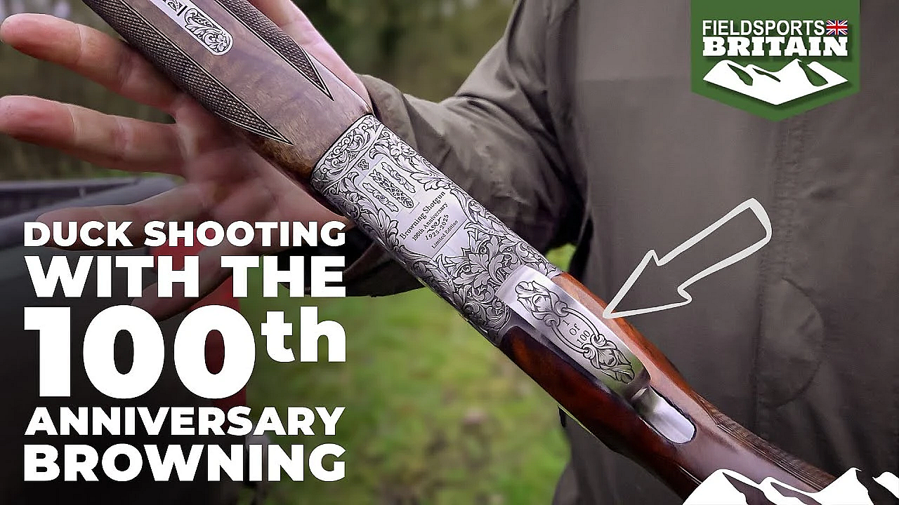 Duck Shooting With The 100th Anniversary Browning