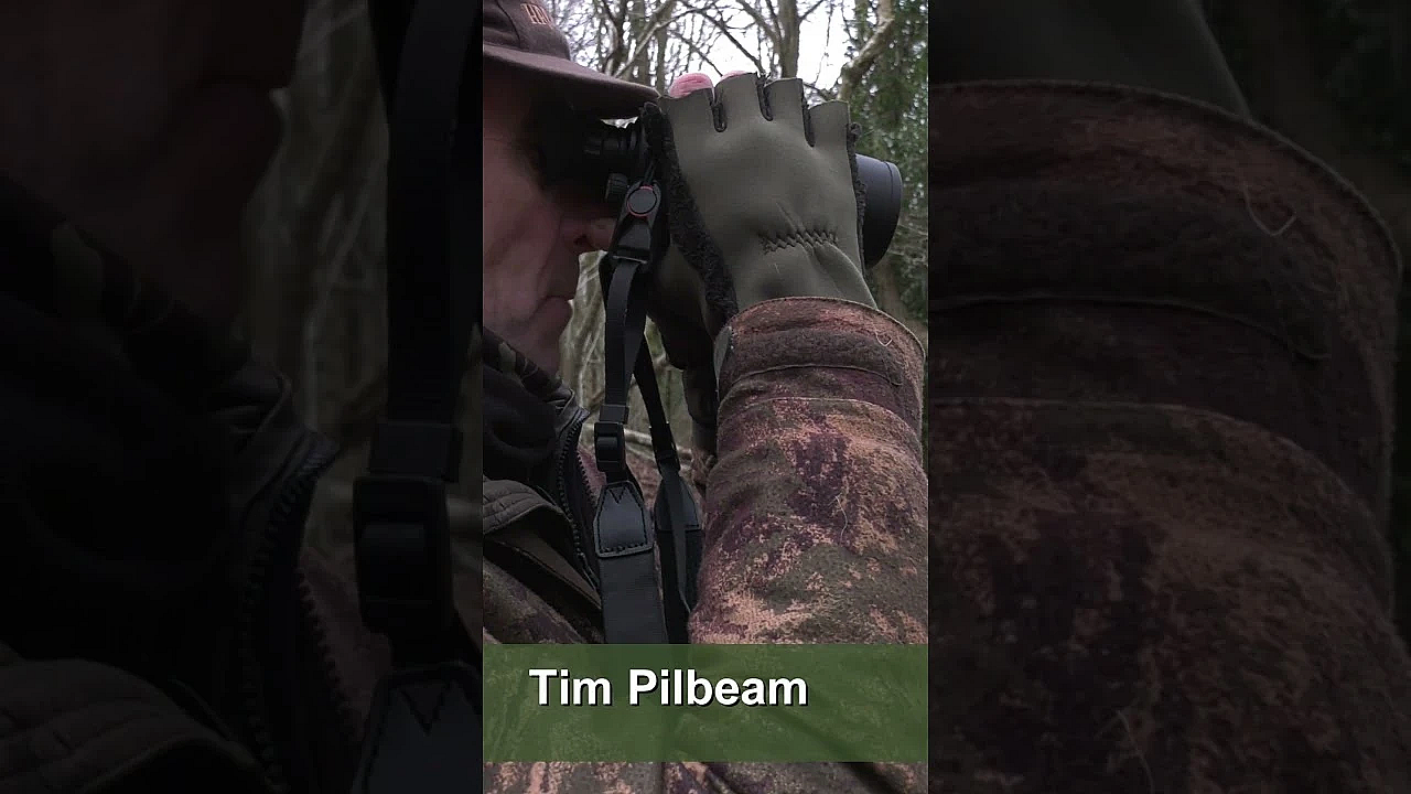 Tim Pilbeam Trying Out Cutting-edge Hunting Tech By Infirayuk.  #fieldsports #hunting #infiray