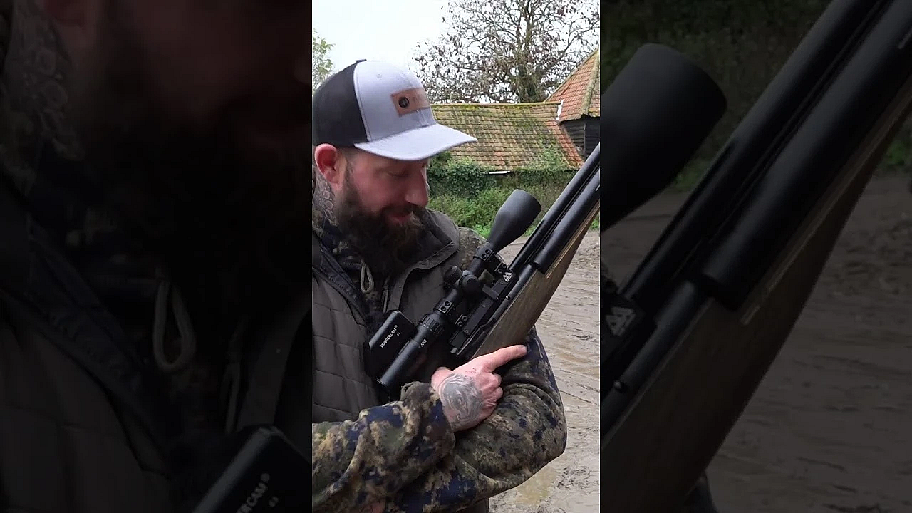 Instagram Star Dan Thor Goes Back To His Roots  #hunting #fieldsports #airrifleshooting