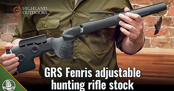 Grs Fenris Adjustable Rifle Stock For Hunting
