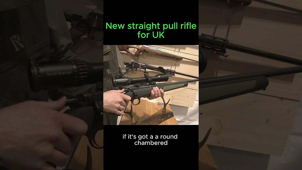 Alistair Harkness Introduces A New Straight-pull Rifle From German Manufacturer Steel Action