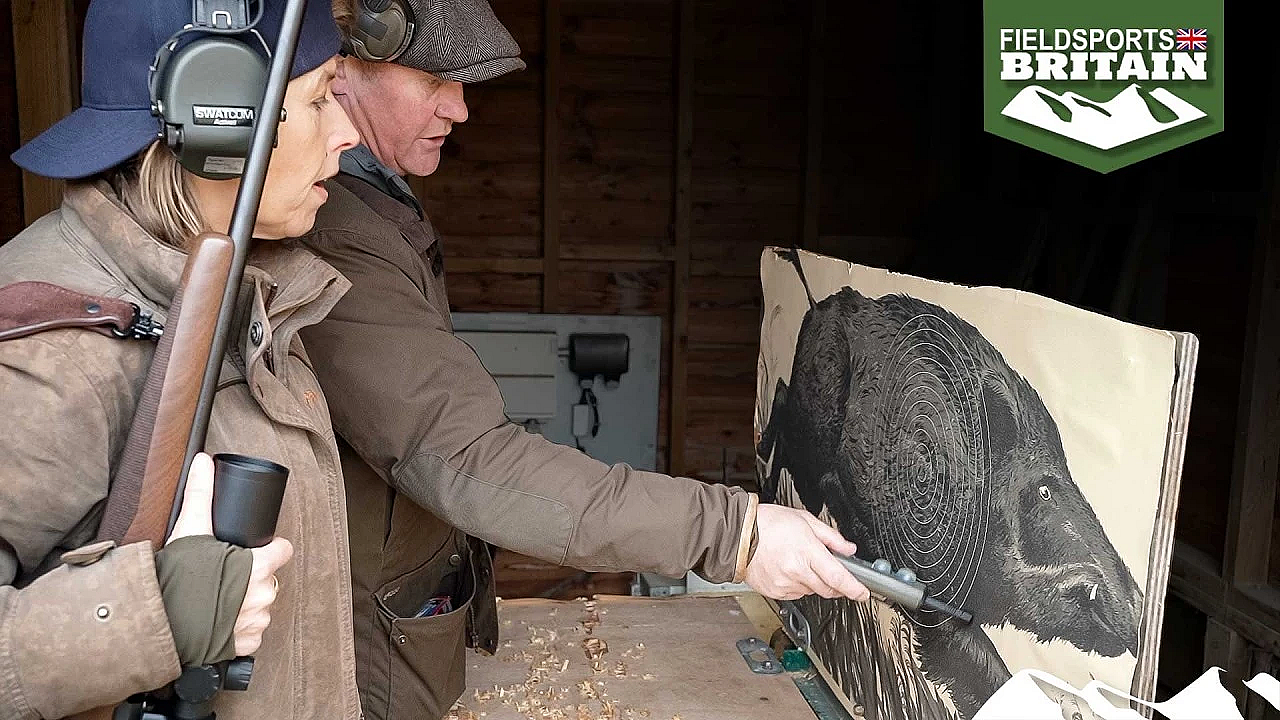 Helen Learns How To Hit A Running Boar