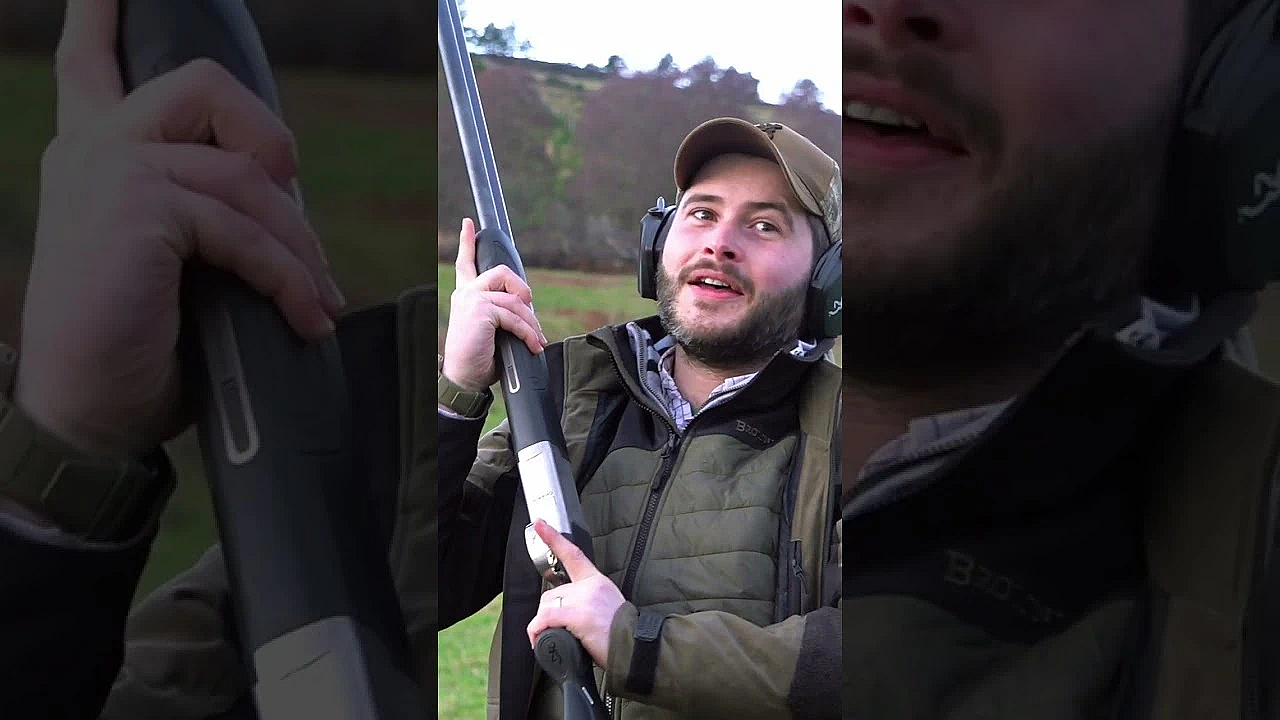 #browning Shooter Elliot Roberts Has Got His Hands On Browning's Brand New 525 Composite