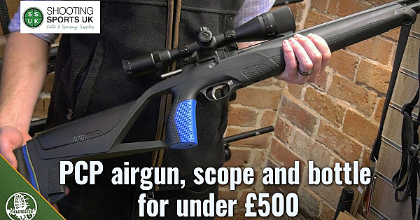 Pcp Airgun, Scope And Bottle For Under £500