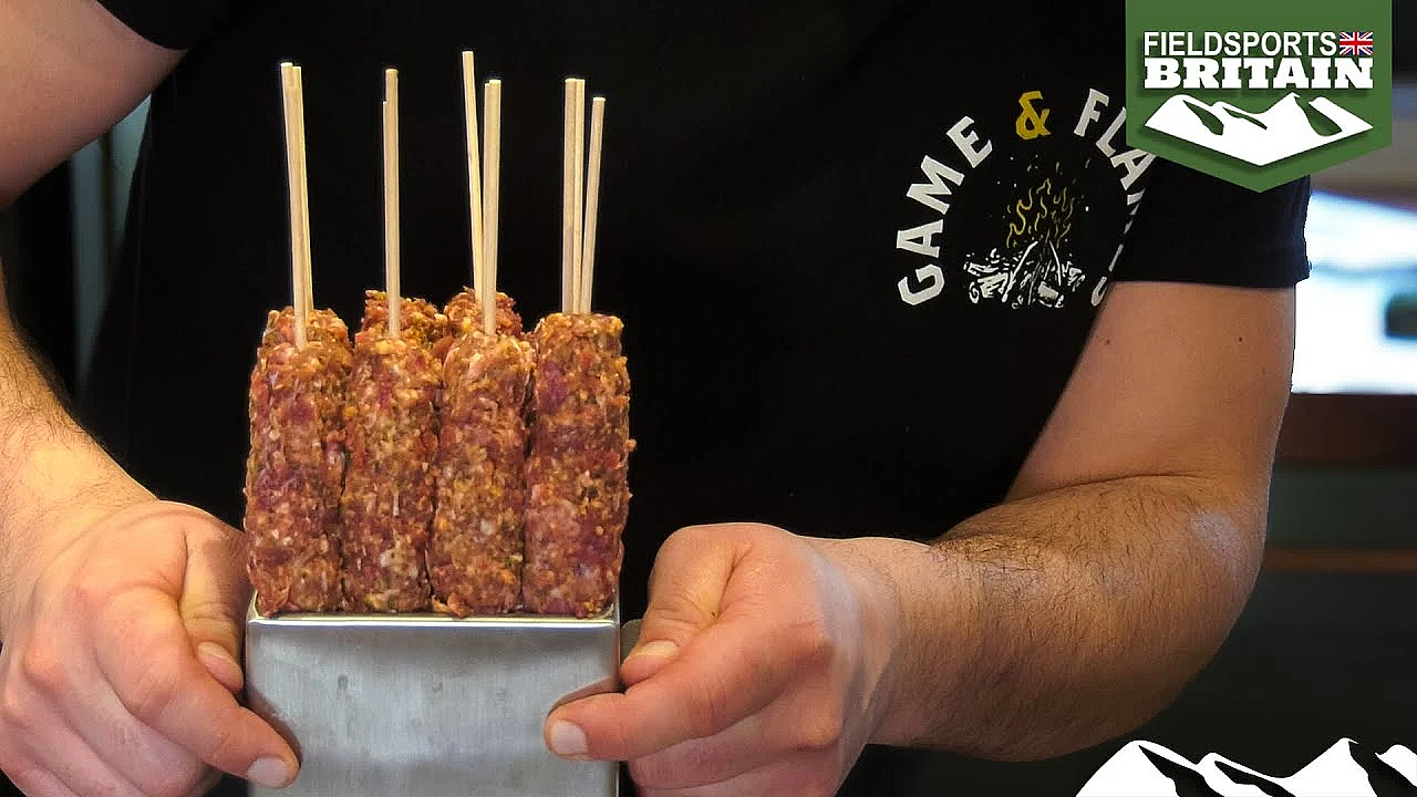 Cai Creates Venison Kebabs