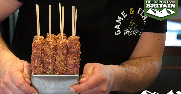 Cai Creates Venison Kebabs