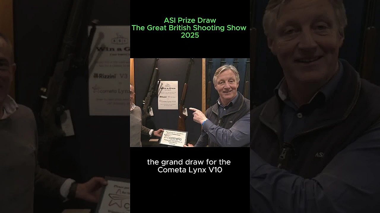 Big Reveal: Rizzini And Cometa Winners On The Asi Stand At The British Shooting Show