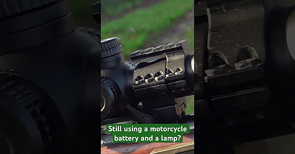 Still Using A Motorcycle Battery And Lamp For Your Night-time Hunting Exploits? #hikmicro