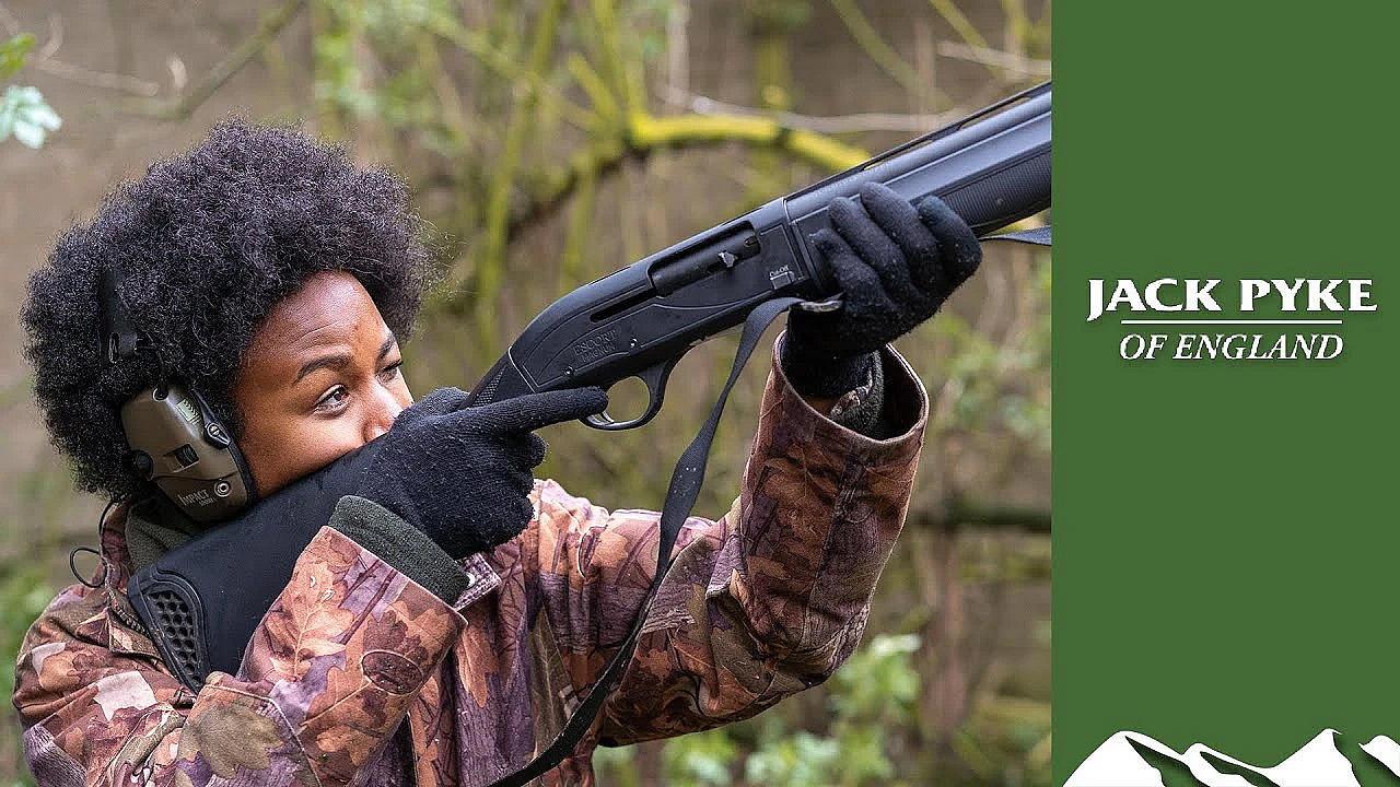 Shooting Girl With An Afro