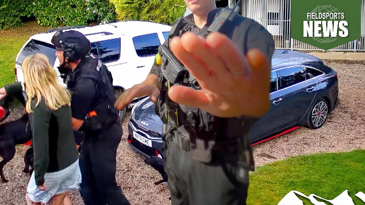 Firearms Cops Grapple Gundog-trainer Granny