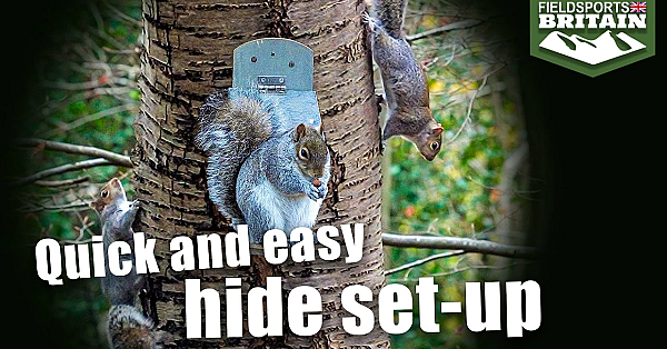 Squirrel Hunting: Quick And Easy Hide Set-up With Terry Doe