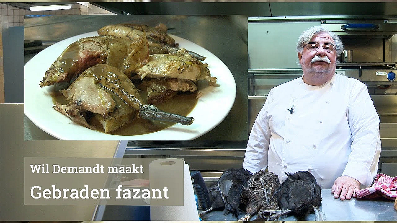Wil Demandt slacht en bereidt een ovenheerlijke fazant