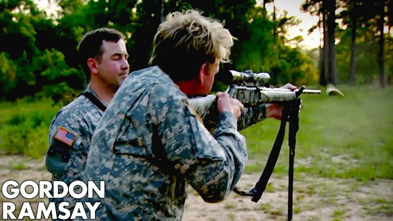 Gordon Ramsay's wild zwijn, van schot tot bord.