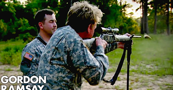 Gordon Ramsay's wild zwijn, van schot tot bord.