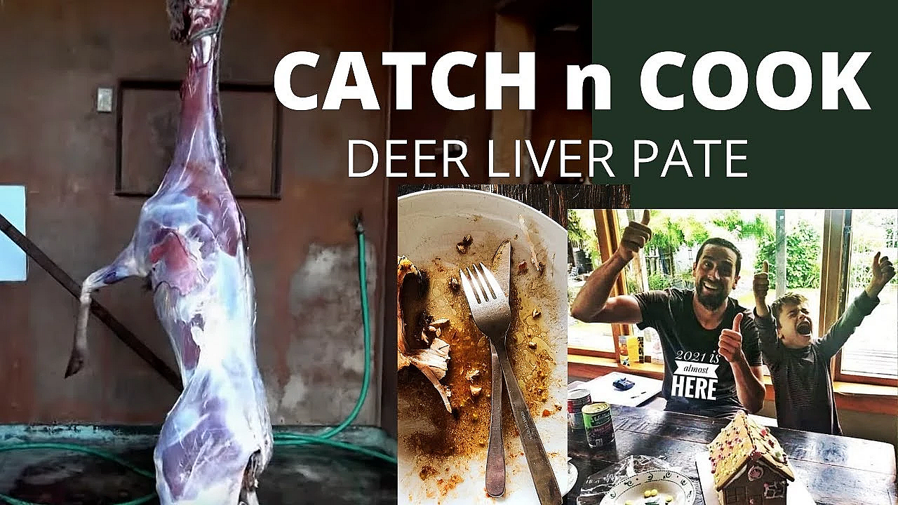 New Zealand Adventure Vlog 114 - Wilderness Expeditions, Kaikoura Catch N Cook Liver Pate Josh James