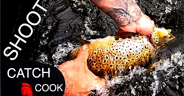 Brown Trout, Salmon, Deer Liver Pate Catch N Cook Josh James-jack-  Sonny Jim-captain Josh Williams