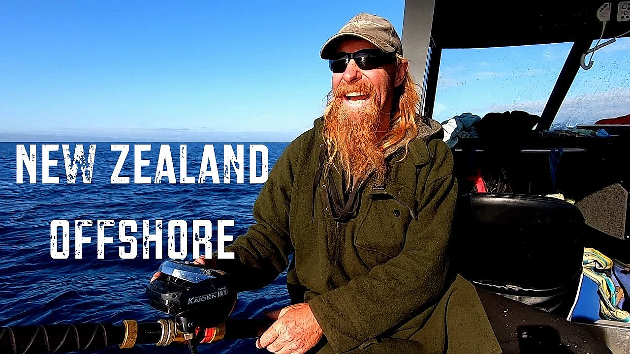 New Zealand Deep Sea Fishing Hokitika Trench With Dan The Man, His Brother Barry And Josh James