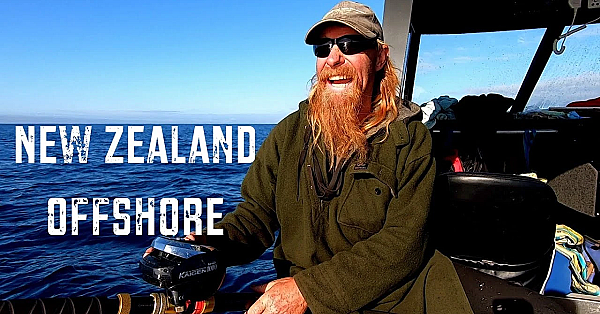 New Zealand Deep Sea Fishing Hokitika Trench With Dan The Man, His Brother Barry And Josh James