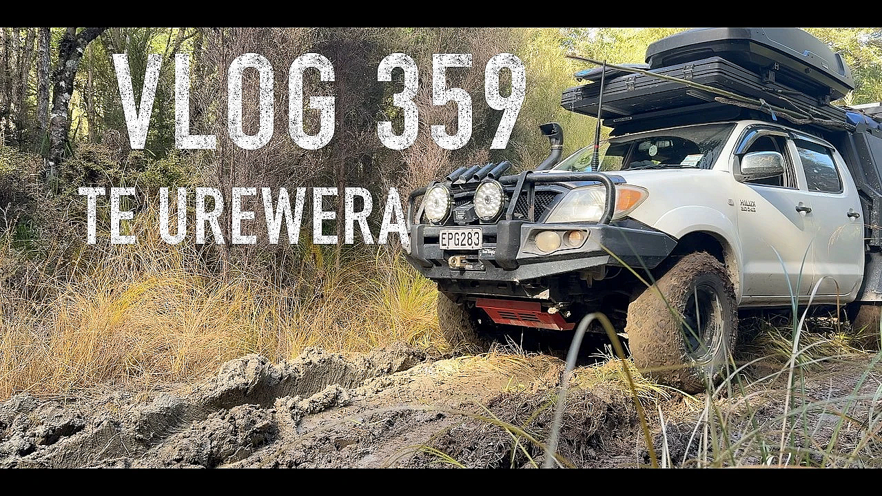 JoshJames New Zealand Travel Adventure VLOG #359 Te Urewera missions in the 4WD overland NorthIsland