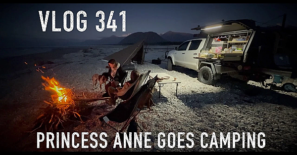 Fishing Josh James Kiwi Bushman Vlog #341 Princess Anne Goes Camping South Westland Homestead Cookin
