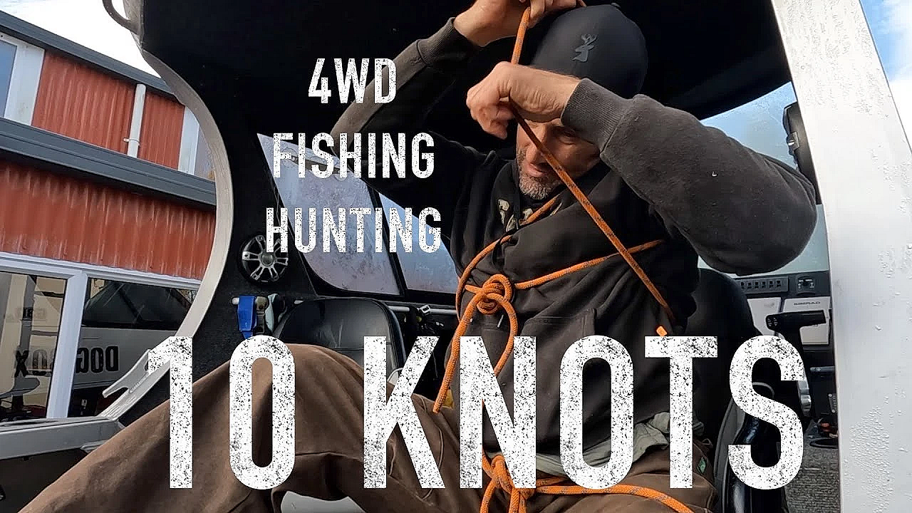 10 Knots For The Adventurer Bushcraft, Outdoors Camping Fishing 4wd Jet Boating With Josh James Nz