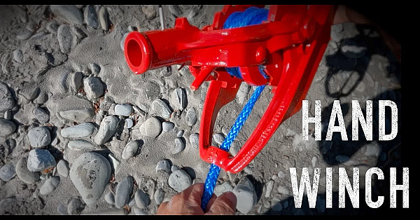 12,000 Pound Hand Winch Wyeth - Scott 4wd Recovery Winch Power Puller New Zealand