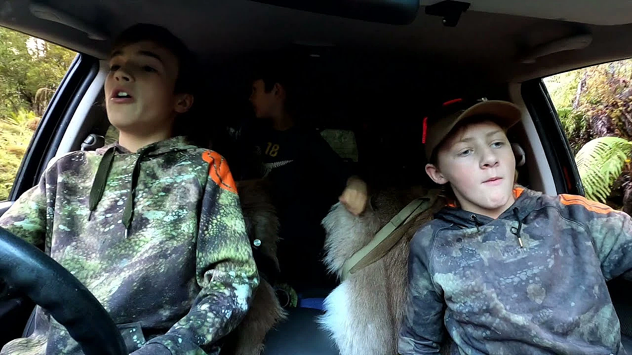 Can We Borrow The Ute Dad? The Boys Take The Truck For A 4wd Up Mt Greenland, West Coast New Zealand