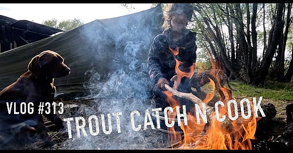 New Zealand Adventure Travel  Vlog #313 Road Tripping With Sonny Jim Part 2 - Trout Hunting