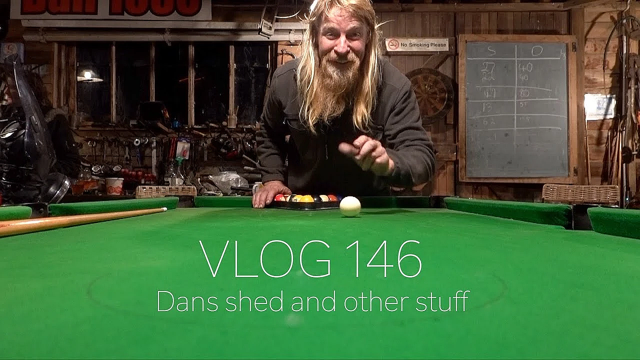 Josh James New Zealand Adventure Vlog 146  - Dans Shed - Motorbikes And A Classic Stitch Up!