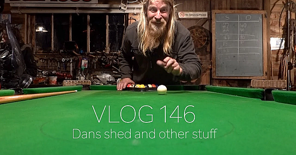 Josh James New Zealand Adventure Vlog 146  - Dans Shed - Motorbikes And A Classic Stitch Up!