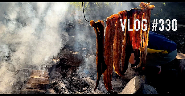 New Zealand Wilderness Adventure Vlog 330 Autumn Things Stag Hunting Catch Cook Smoked Eel Homestead