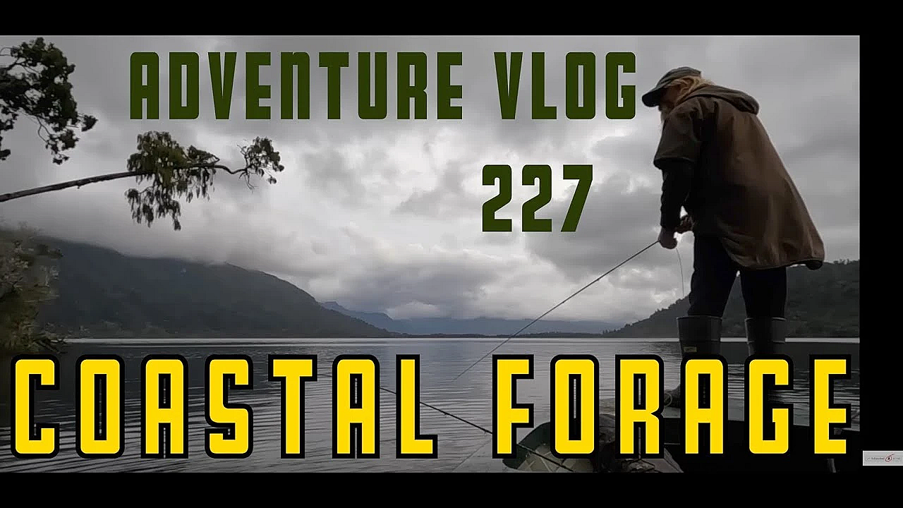Adventure Vlog 227 - Coastal Forage With Sonny Jim, Dan The Mans Shed, Fly Fishing